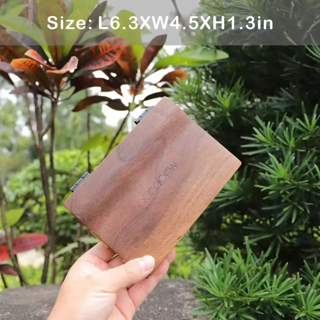 "Ultimate Camping Art Palette – Foldable Wooden Paint Box 🎨 | Portable Outdoor Color Studio | Perfect for Nature Sketching & Travel Art 🖌️"