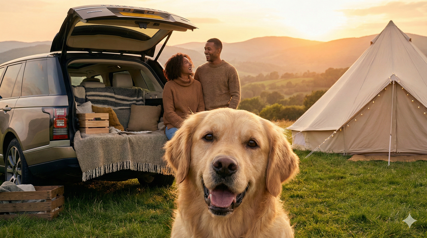 The Four-Legged Camper: Luxury Dog Travel Gear