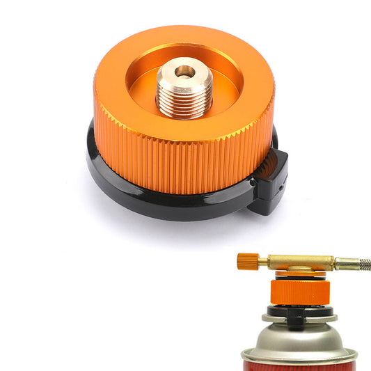 ⚡ "Instant-Lock Gas Tank Adapter – Ultra-Light & Universal for Camping, Hiking & Outdoor Grills | No-Tool Snap-On Design!"