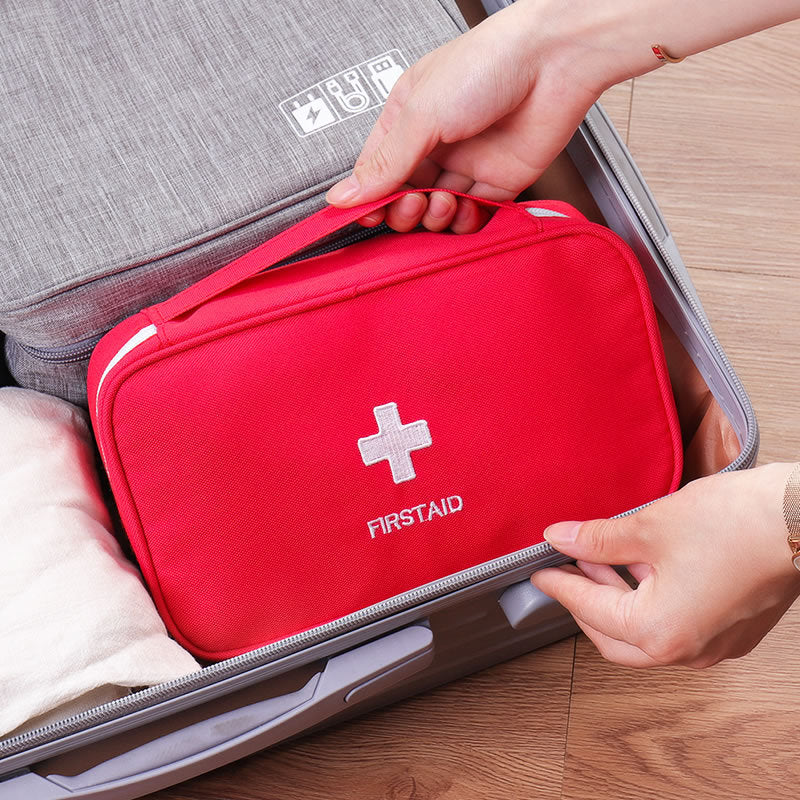 🚑 Ultimate Travel First Aid Kit – Compact & Complete! Essentials for Camping ⛺, Hiking 🥾 & Emergencies 🆘 | Waterproof & Lightweight