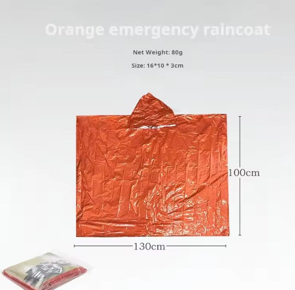 Ultimate Survival Poncho Blanket – 3-in-1 Emergency Shelter ⛈️ | Waterproof & Thermal 🔥 | Compact for Hiking  & Car Kits 🚗