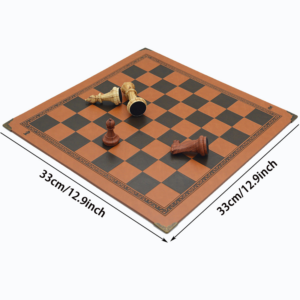 "Ultimate Camping Chess Companion | 9 Nature-Inspired Colors 🍂 | Anti-Slip Outdoor Board | Perfect for Picnics & Campfires 🔥"