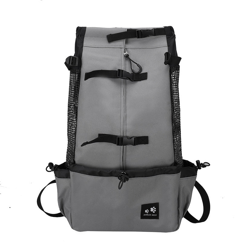 Pet backpack"🐕🎒 Pet Backpack Carrier – Breathable & Escape-Proof for Cats/Small Dogs | Lightweight Travel Bubble Bag"
