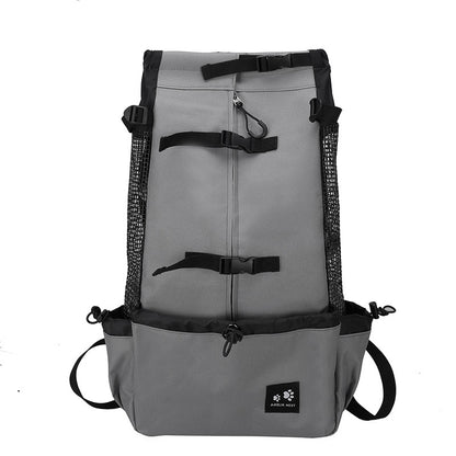Pet backpack"🐕🎒 Pet Backpack Carrier – Breathable & Escape-Proof for Cats/Small Dogs | Lightweight Travel Bubble Bag"