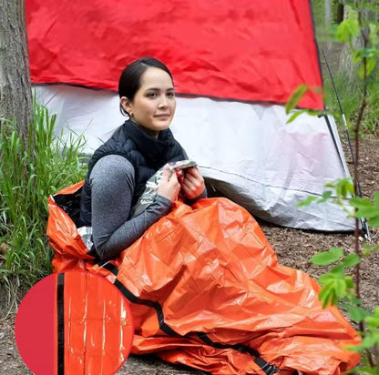 Ultimate Survival Poncho Blanket – 3-in-1 Emergency Shelter ⛈️ | Waterproof & Thermal 🔥 | Compact for Hiking  & Car Kits 🚗