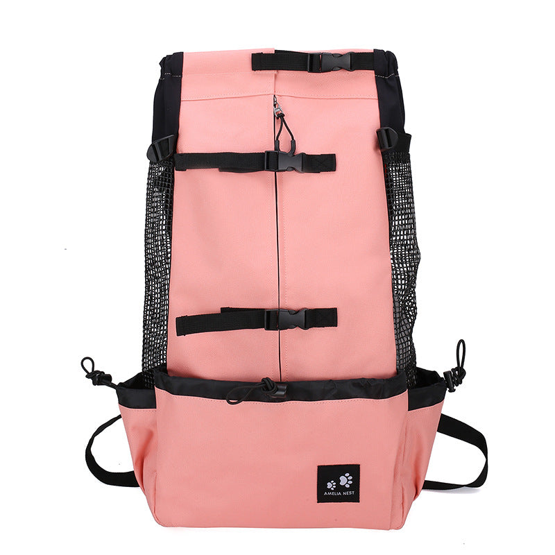 Pet backpack"🐕🎒 Pet Backpack Carrier – Breathable & Escape-Proof for Cats/Small Dogs | Lightweight Travel Bubble Bag"