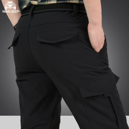 🔥 Ultimate Quick-Dry Adventure Pants for Men – 8-Pocket Work & Travel Pants 🏕️ | Lightweight & Breathable 🌬️ | Perfect for Hiking 🥾 & Outdoor Work 🔧