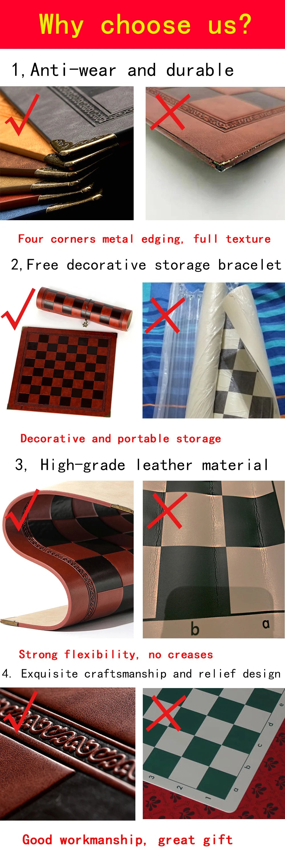 "Ultimate Camping Chess Companion | 9 Nature-Inspired Colors 🍂 | Anti-Slip Outdoor Board | Perfect for Picnics & Campfires 🔥"