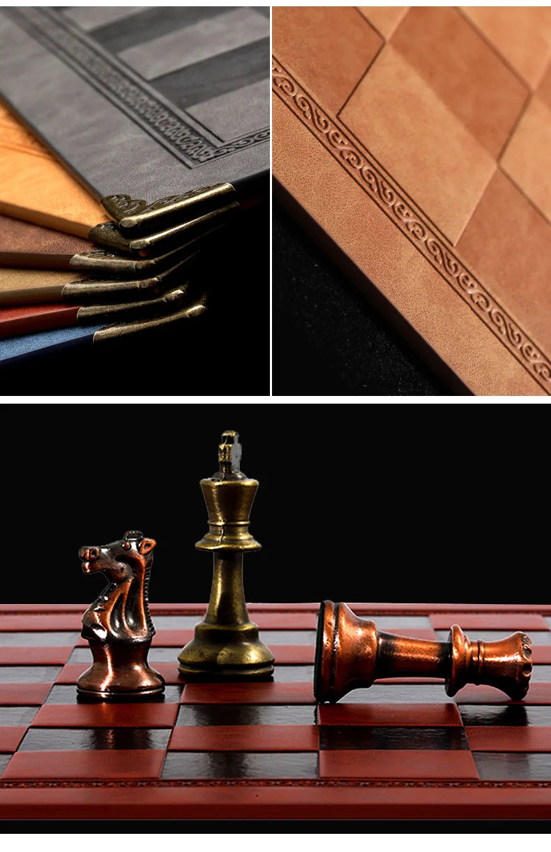 "Ultimate Camping Chess Companion | 9 Nature-Inspired Colors 🍂 | Anti-Slip Outdoor Board | Perfect for Picnics & Campfires 🔥"