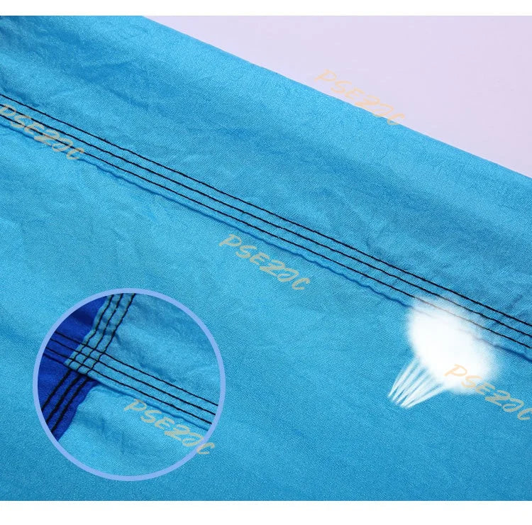 "Ultra-Light Adventure Hammock 🌿 – Single/Double Parachute Nylon for Camping ⛺ | Portable & Strong (300lbs!) – 6 Vibrant Colors "