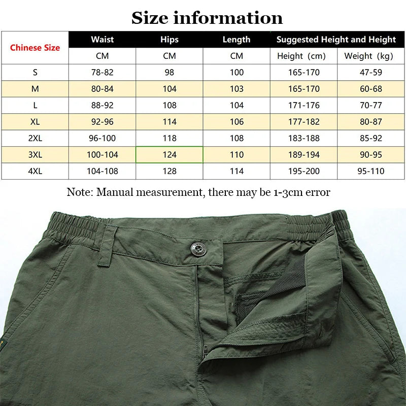 🔥 Ultimate Quick-Dry Adventure Pants for Men – 8-Pocket Work & Travel Pants 🏕️ | Lightweight & Breathable 🌬️ | Perfect for Hiking 🥾 & Outdoor Work 🔧
