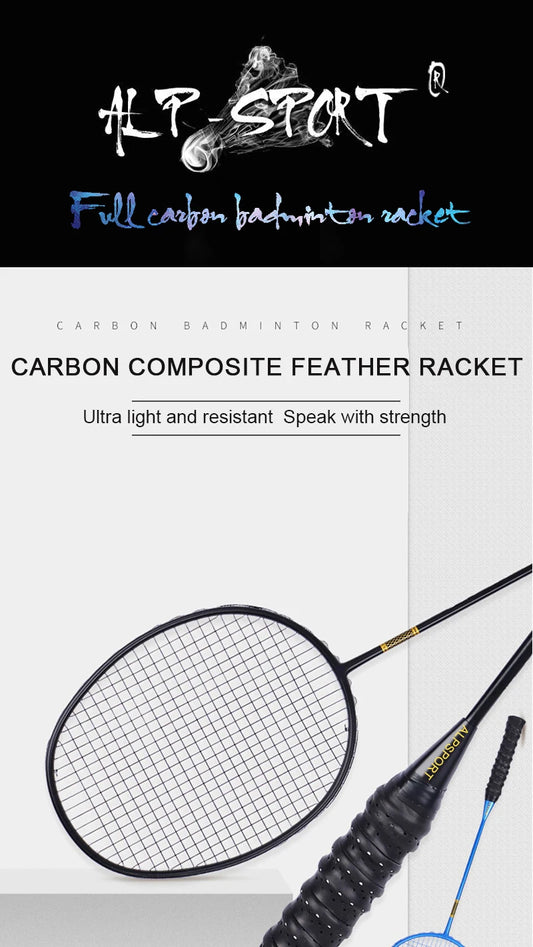 "🏸  Pro Badminton Racket  | Pro-Grade Power & Control | Perfect for Training & Play 🏆"