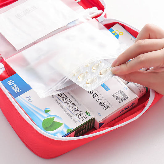 🚑 Ultimate Travel First Aid Kit – Compact & Complete! Essentials for Camping ⛺, Hiking 🥾 & Emergencies 🆘 | Waterproof & Lightweight
