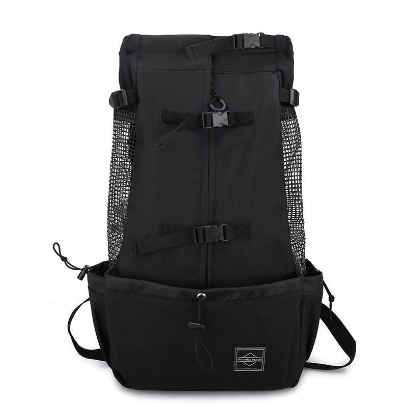 Pet backpack"🐕🎒 Pet Backpack Carrier – Breathable & Escape-Proof for Cats/Small Dogs | Lightweight Travel Bubble Bag"