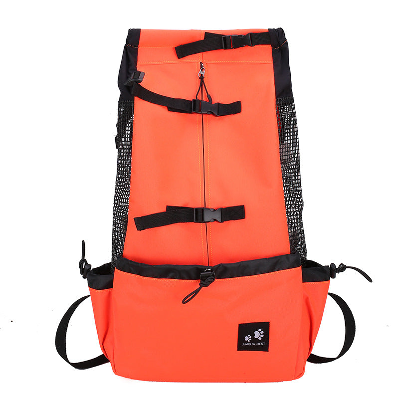Pet backpack"🐕🎒 Pet Backpack Carrier – Breathable & Escape-Proof for Cats/Small Dogs | Lightweight Travel Bubble Bag"